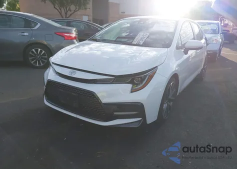 2020 Toyota Corolla Se z USA, uszkodzony, nr VIN 5YFS4RCE1LP040204